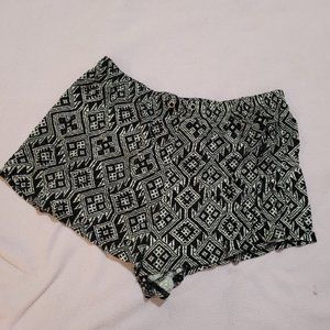 Black and White shorts